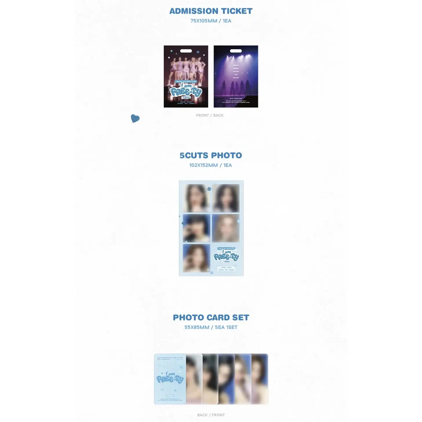G)I-DLE – 2023 (G)I-DLE World Tour : I am FREE-TY In Seoul (Blu