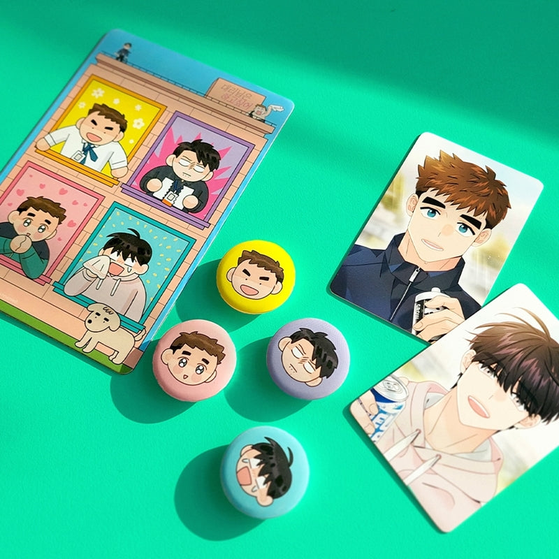 Flirting 9 to 6 - Magnet Set - Lezhin - Magnets - Harumio