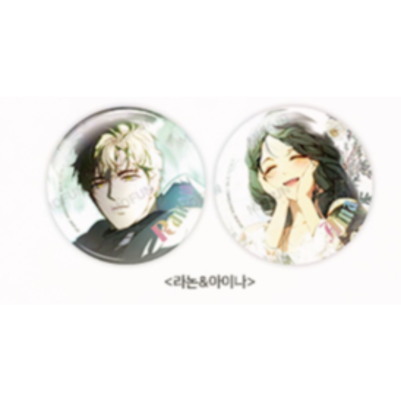 Secret Lady x Mofun - Can badge set