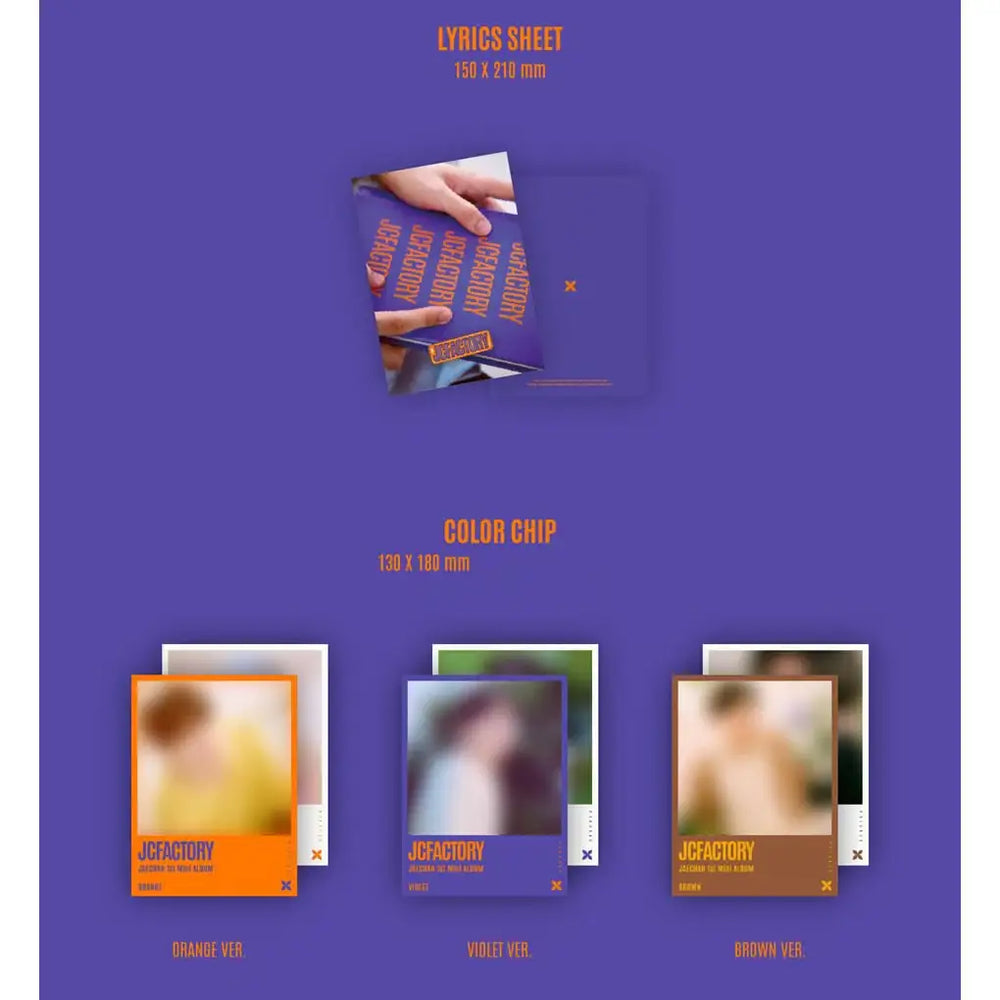 Jaechan - JCFACTORY : Mini Album Vol. 1 - Jaechan - Album - Harumio