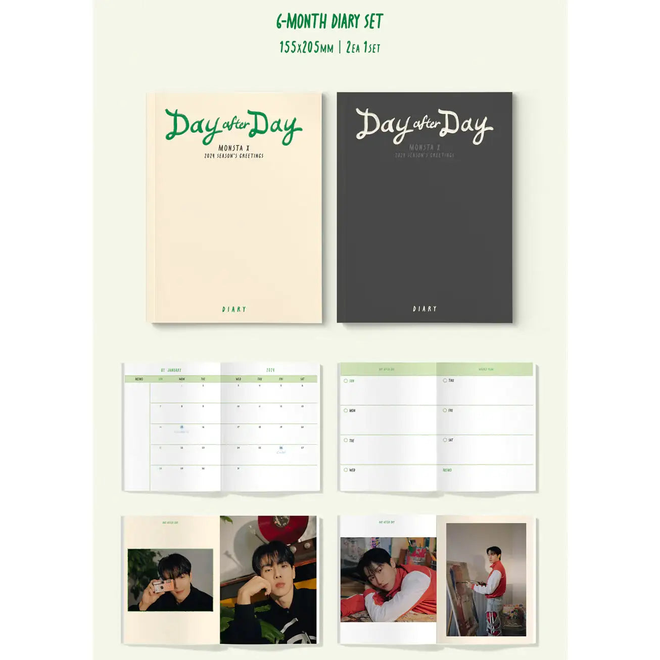 MONSTA X - 2024 Season's Greetings - SLL JoongAng Co., Ltd. / Starship Entertainment - Albums - Harumio