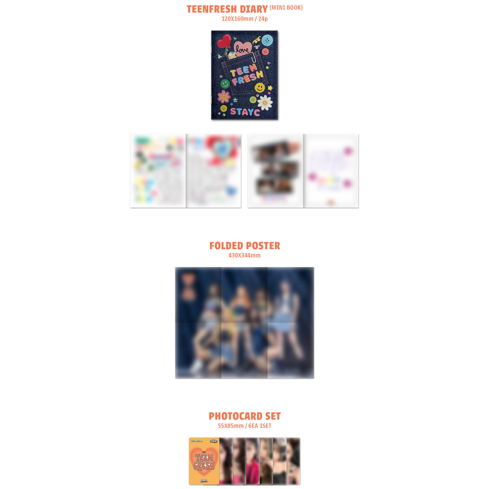 STAYC - TEENFRESH : 1st World Tour (DVD)