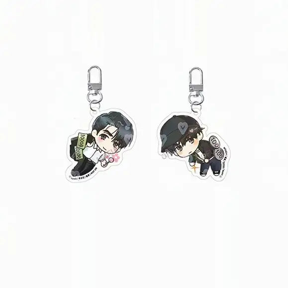Payback x MOFUN - SD Hologram Double-Sided Acrylic Keyring Set - MOFUN - Acrylic Keyring - Harumio