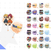 Ensemble Stars!! Precious Innocence Pop-up Store - Cheering Fan - Toonique - Hand Fan - Harumio
