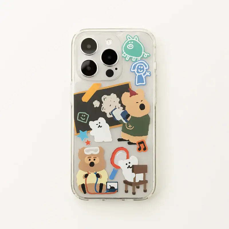 Dinotaeng - Quokka in School iPhone Case - Dinotaeng - iPhone Hard Cases - Harumio