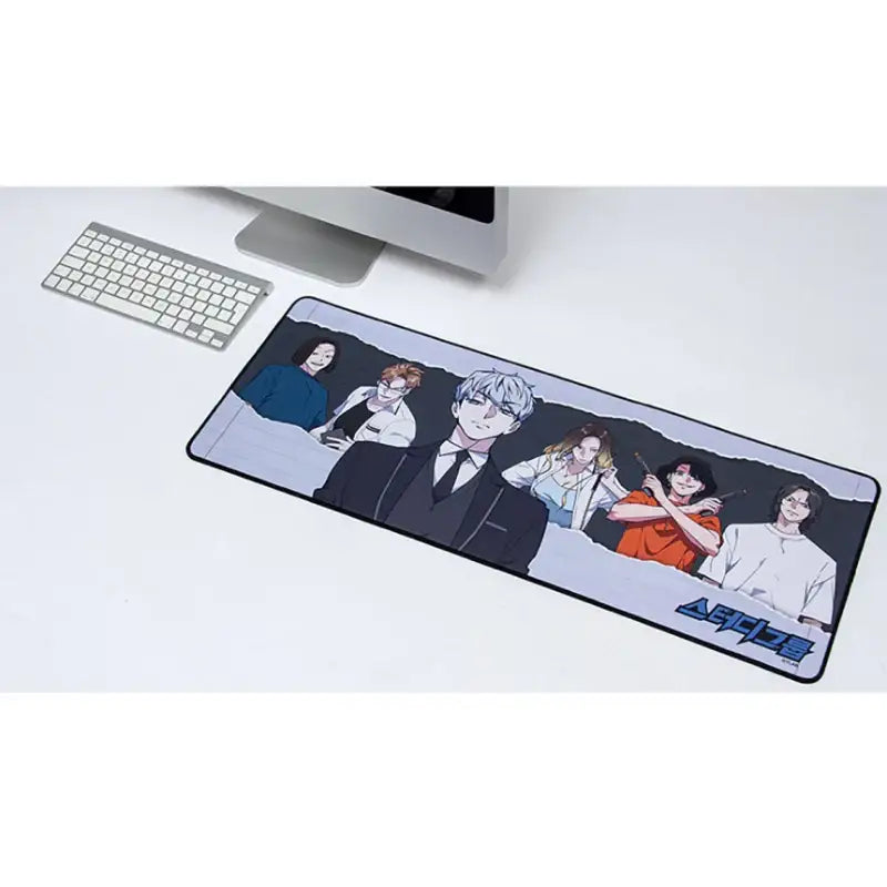 Study Group - Long Mouse Pad - Webtoon Friends - Mouse Pads - Harumio