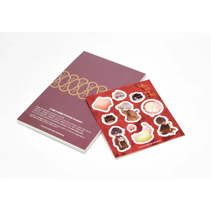 Where the Dragon's Rain Falls - Postcard Book + Sticker Set - Soone Content - Accessories - Harumio