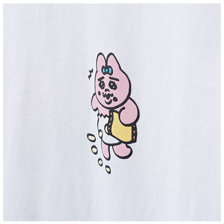 SPAO x Punkyu Rabbit - Weird Day Short Sleeved T-shirt