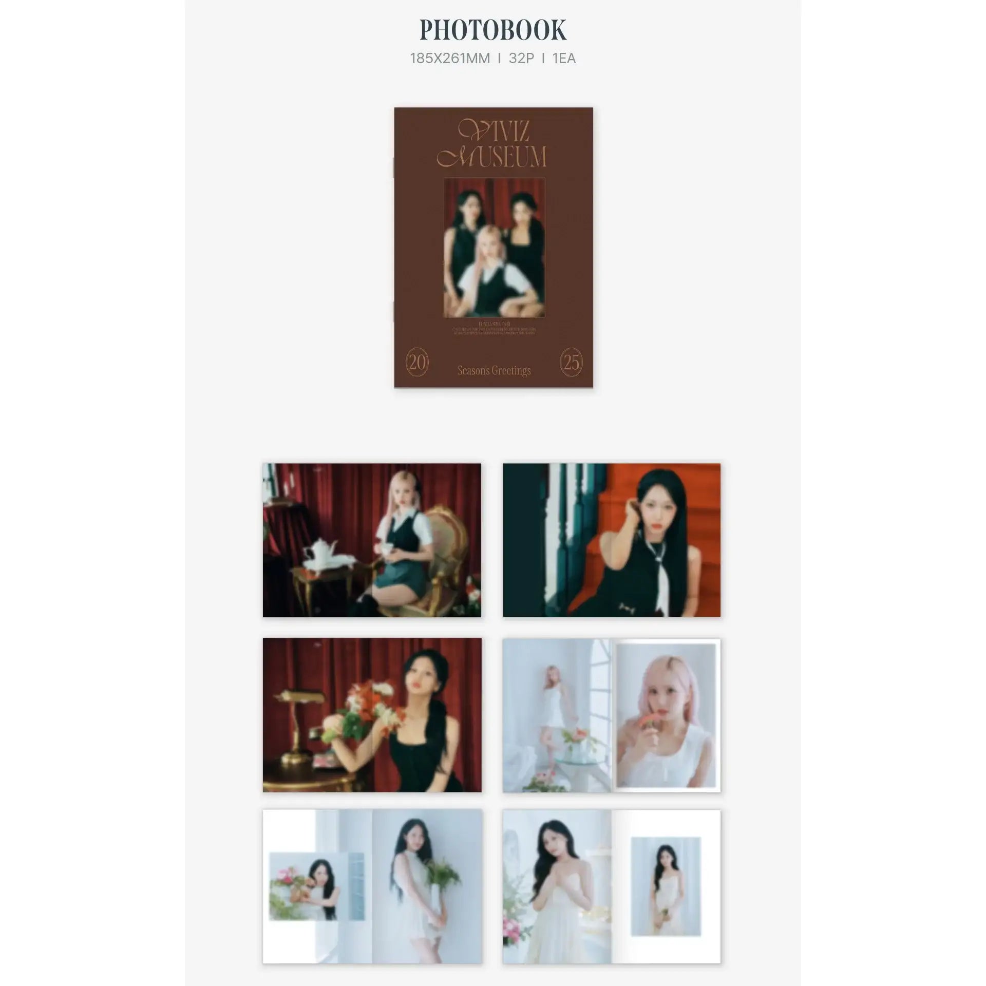 VIVIZ - 2025 Season's Greetings (MUSEUM) - Big Planet Made Entertainment - Merchandise - Harumio