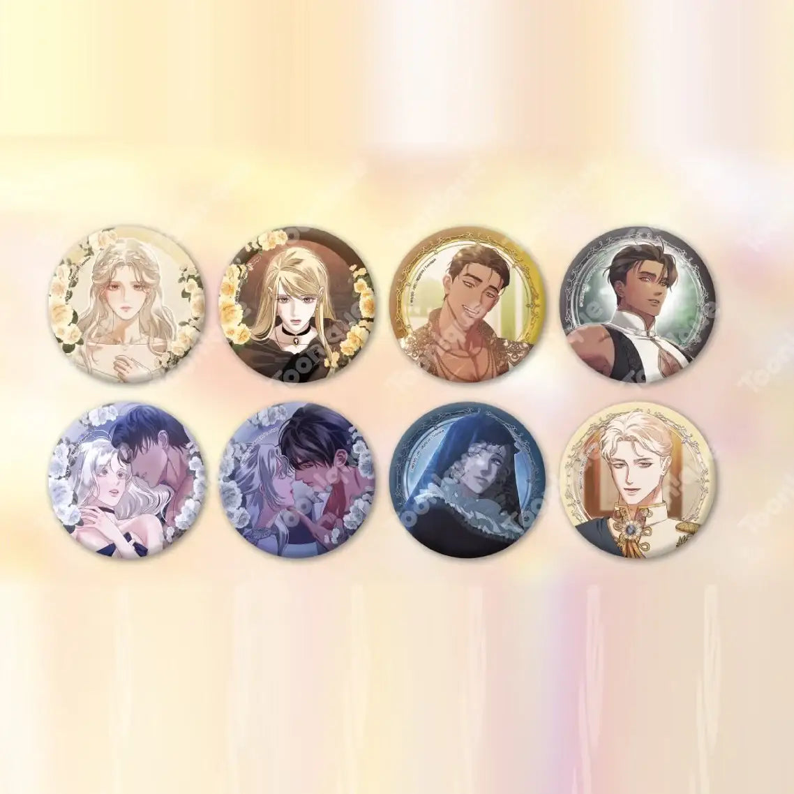 Predatory Marriage x Toonique - Illustration Can Badge (Random) - Toonique - Can Badge - Harumio