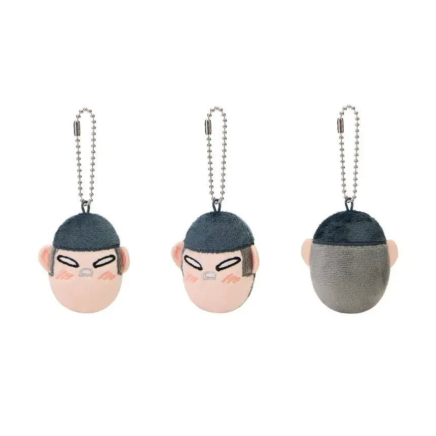 Garbage Time - Jakppung Face Keyring - Webtoon Friends - Keyring - Harumio