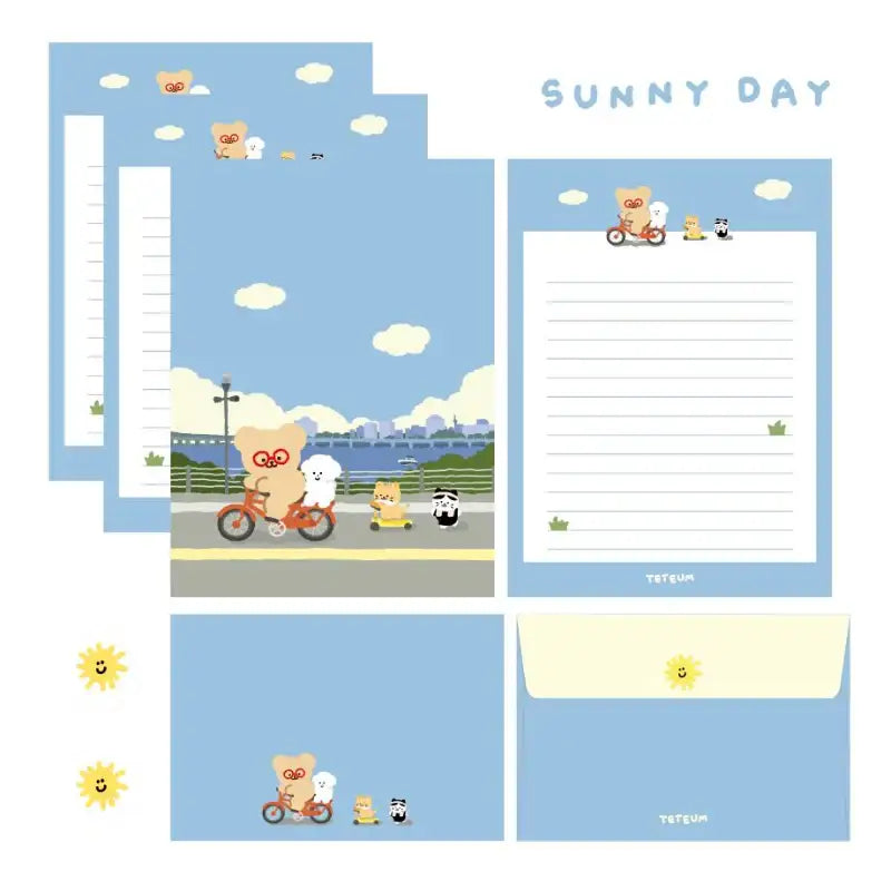 Teteum - Teteum Letter Set - Teteum - Letter Sets - Harumio