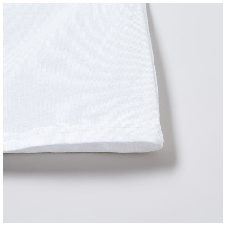 SPAO x Damgome - Sunflower White Short Sleeve T-Shirt