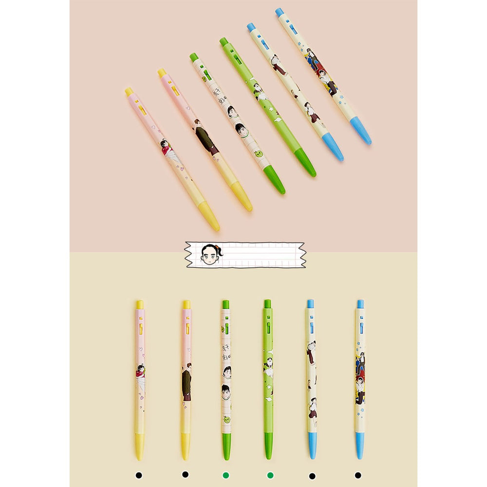 After School Lessons For Unripe Apples - Monami Ballpoint Pen Set