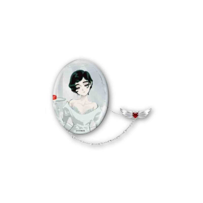 Alien Stage x March Monster Cafe - Oval Badge