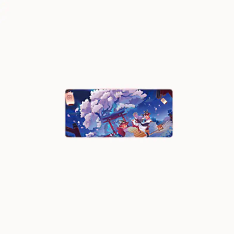 Genshin Impact PC Lounge - Deskpad - Genshin Impact - Desk Pad - Harumio