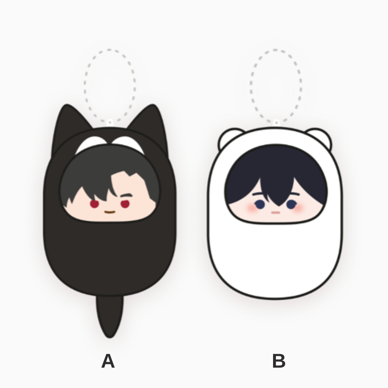 Noctea Pop Up - Forizz Doll Keyring