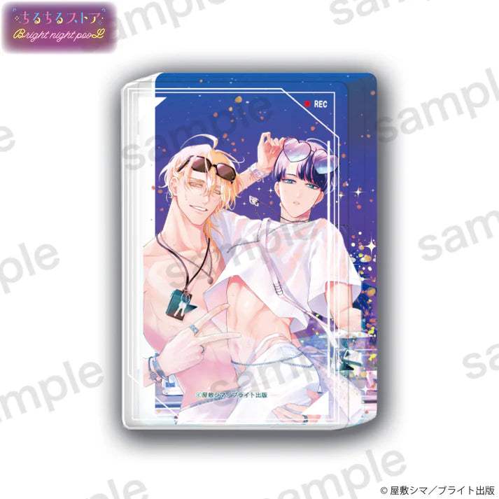 BL Award 2025 Bright Night Pool Goods - Soaked Photo Acrylic Block