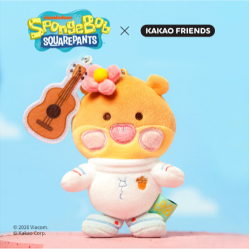 SpongeBob x Kakao Friends - Baby Keyring Dolls (6 Types)
