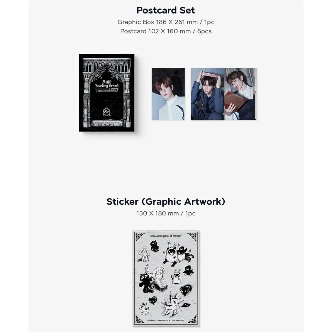 RIIZE - 2025 Season's Greetings - SM Entertainment - Merchandise - Harumio