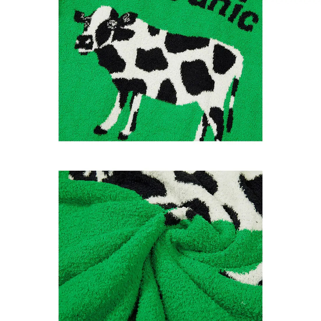 Wiggle Wiggle - Don't Panic Green Lounge Robe – Harumio