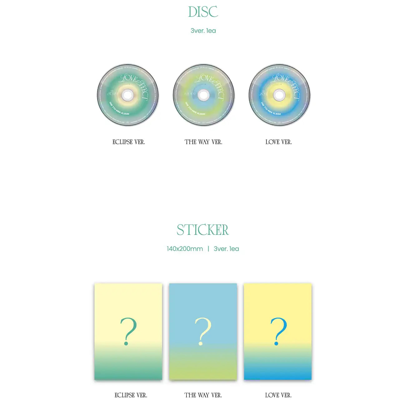 ONF - Love Effect : 7th Mini Album - ONF - Album - Harumio