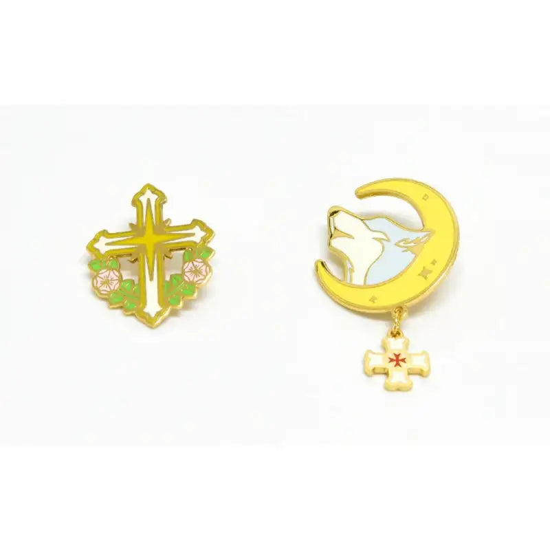 Seduce the Villain's Father - Metal Badge - Soone Content - Metal Badges - Harumio