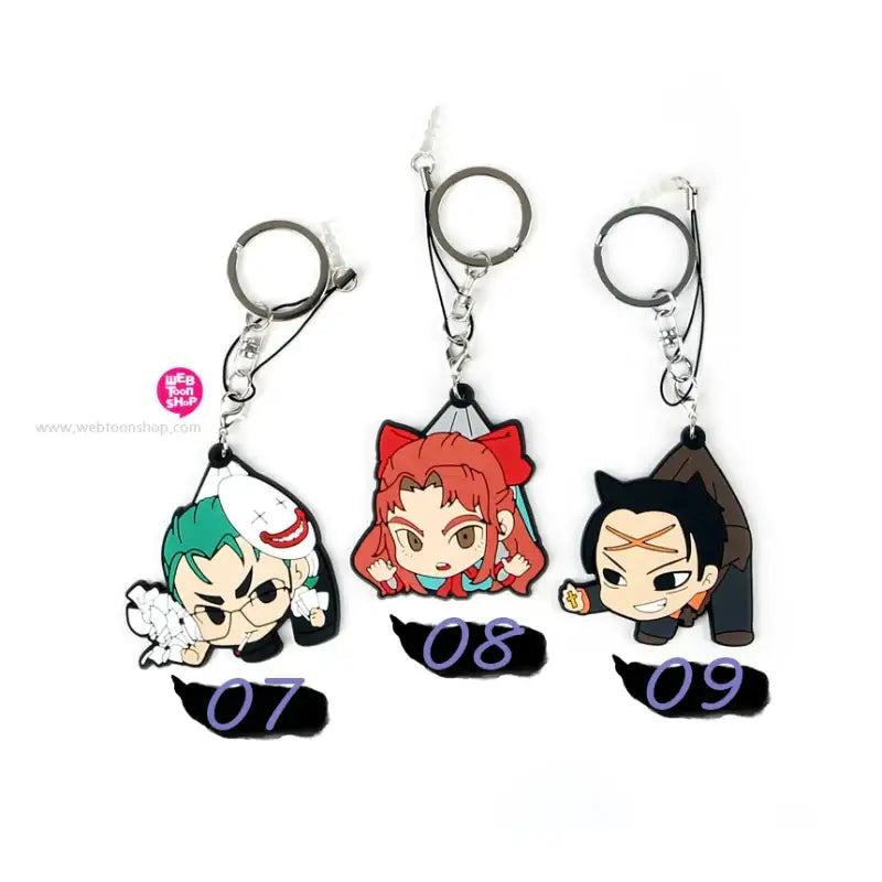 The God of High School - Rubber Strap Keyring - Webtoon Shop - Accessories - Harumio