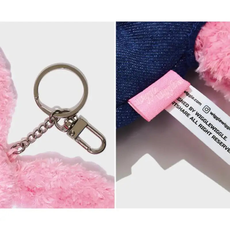 Wiggle Wiggle - Little Play Bunny Toy Keyring - Wiggle Wiggle - Keyring - Harumio