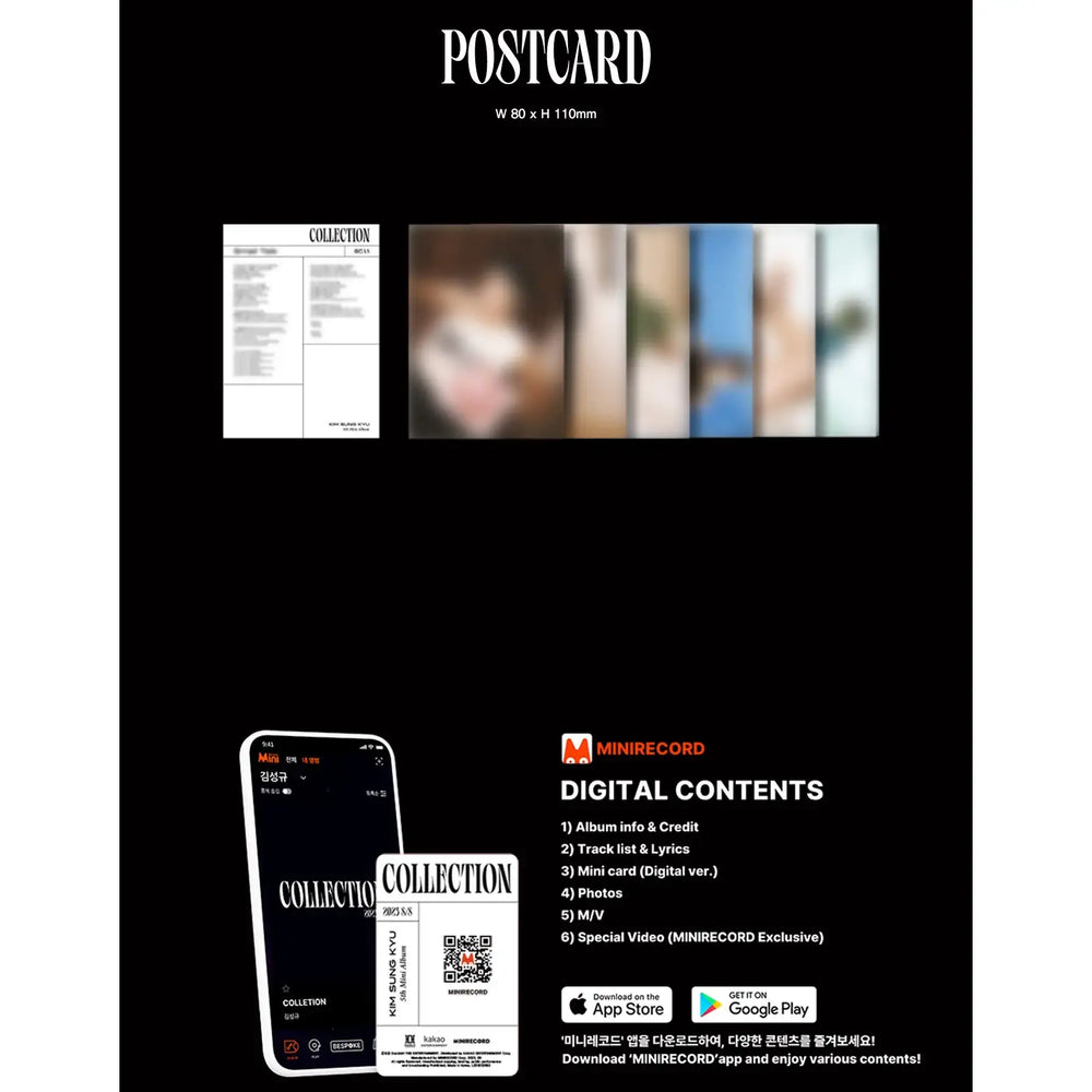 Kim Sung Kyu - 2023 S/S Collection : Mini Album Vol. 5 (Platform Version) - Kim Sung Kyu - Album - Harumio