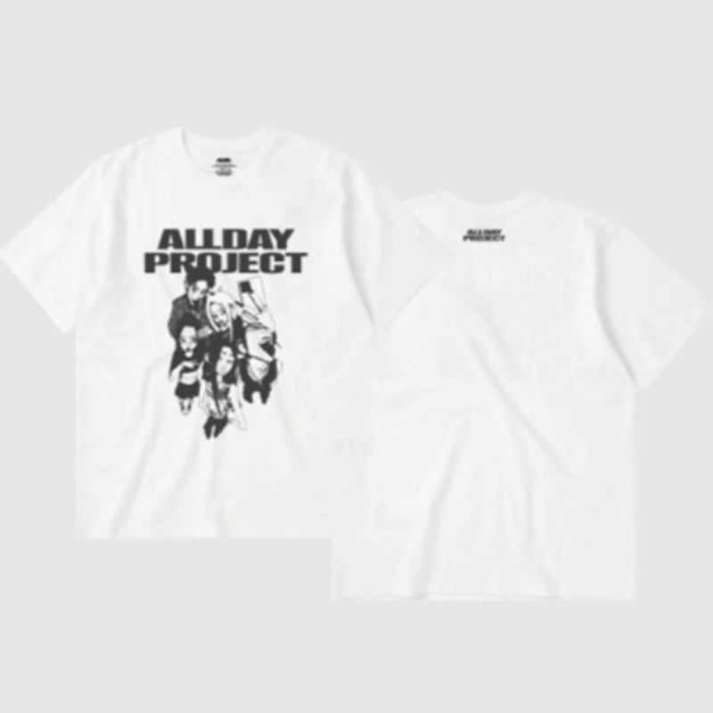ALLDAY PROJECT - B&W Cartoon T-Shirt - THEBLACKLABEL - T-Shirt - Harumio
