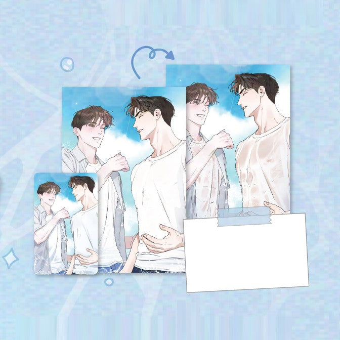 Stranger x BeOn - Water Sensitive Paper Set - BeOn - Postcard - Harumio