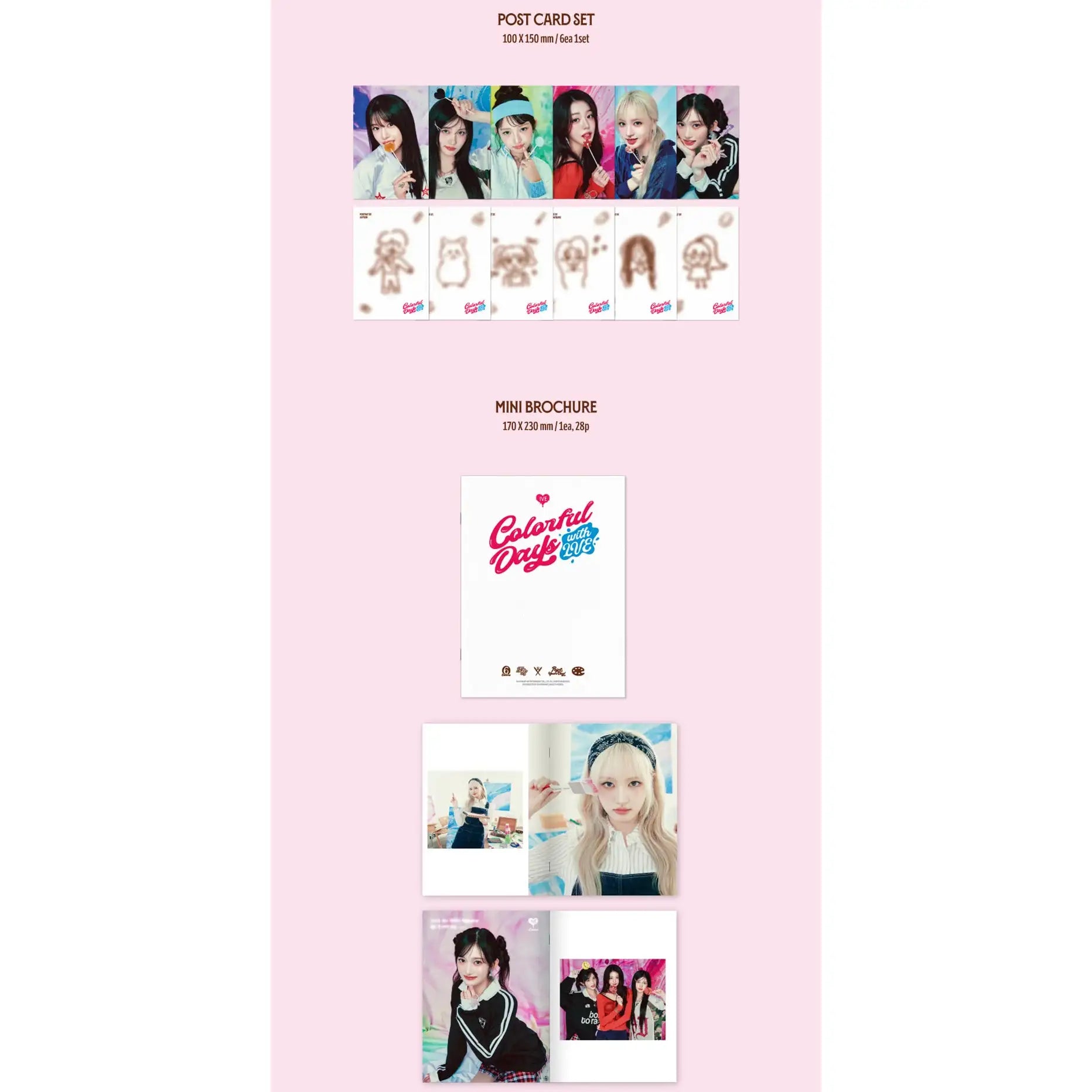 IVE - 2025 Season's Greetings (Colorful Days with IVE) - Starship Entertainment - Merchandise - Harumio