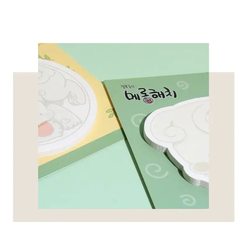 Merong Haechi - Sticky Note - Soone Content - Memo Pads - Harumio