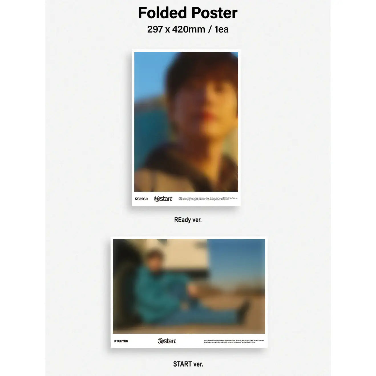 KYUHYUN - Restart : EP Album - Kakao Entertainment / Antenna - Album - Harumio