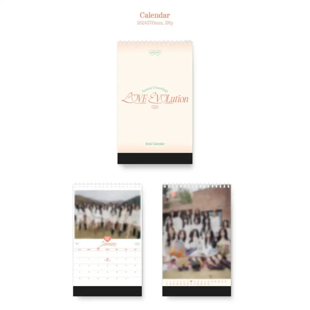 tripleS - 2024 Season's Greetings - Quarter Music / Mode House - Merchandise - Harumio