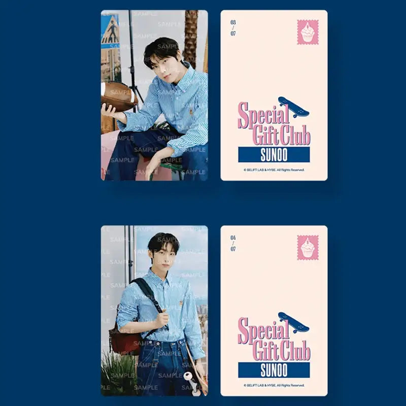 ENHYPEN - Special Gift Club - Sunoo Photo Card Holder - ENHYPEN - Photo Card Holders - Harumio