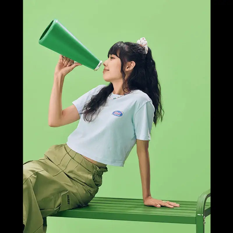 SEVENTEEN - Follow - Crop T-Shirt - SEVENTEEN - T-Shirts - Harumio