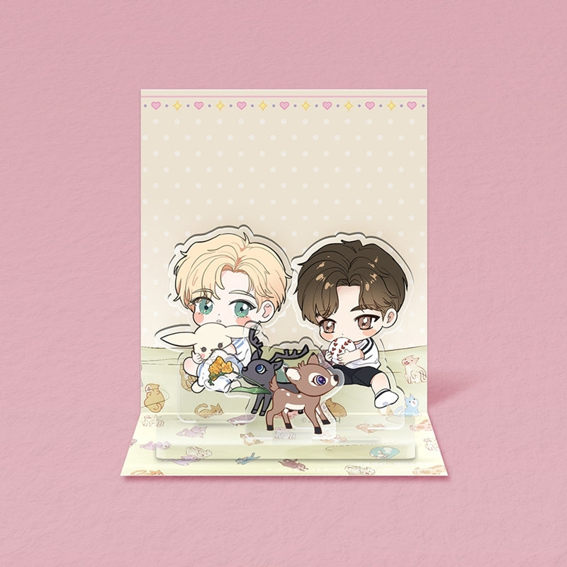 Heat and Run - Jae-yi & Juho Acrylic Stand - Lezhin - Acrylic Stand - Harumio