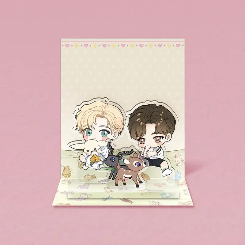 Heat and Run - Jae-yi & Juho Acrylic Stand - Lezhin - Acrylic Stand - Harumio