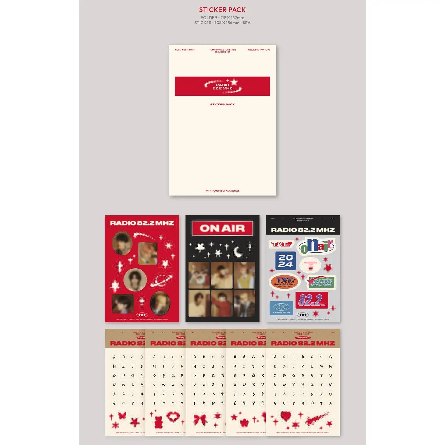 Tomorrow x Together (TXT) - 2024 Deco Kit - Tomorrow x Together (TXT) - Album - Harumio