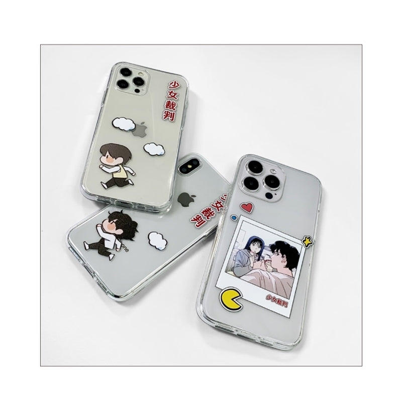 Girl's Trial - Character Jelly iPhone Case