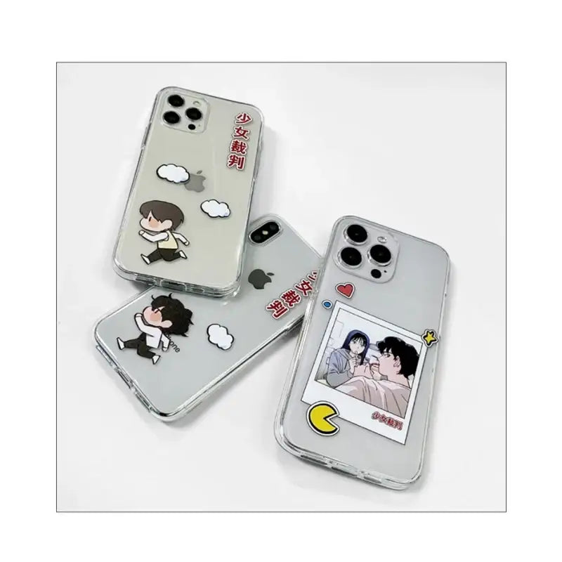 Girl's Trial - Character Jelly iPhone Case - ARTRANK - iPhone case - Harumio