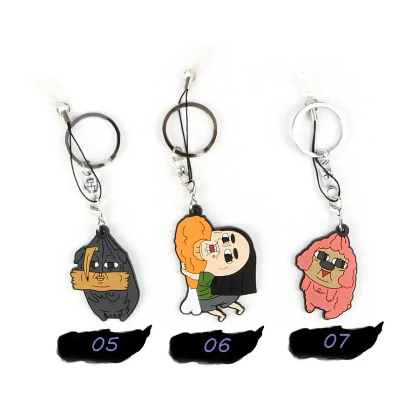 The Sound of Your Heart - Rubber Strap Keyring