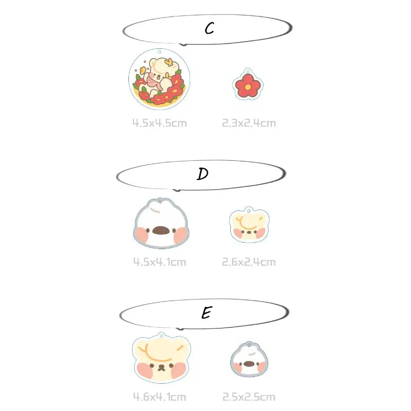 Pinu - Acrylic Keyring - Soone Content - Acrylic Keyring - Harumio