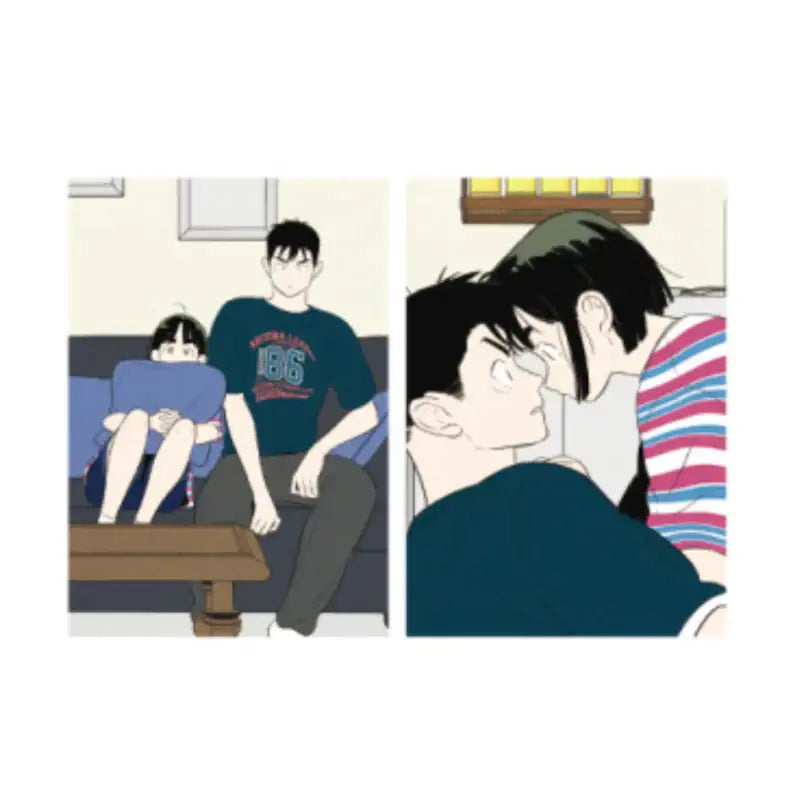 After School Lessons For Unripe Apples - Lenticular Postcard - Webtoon Friends - Lenticular Postcard - Harumio
