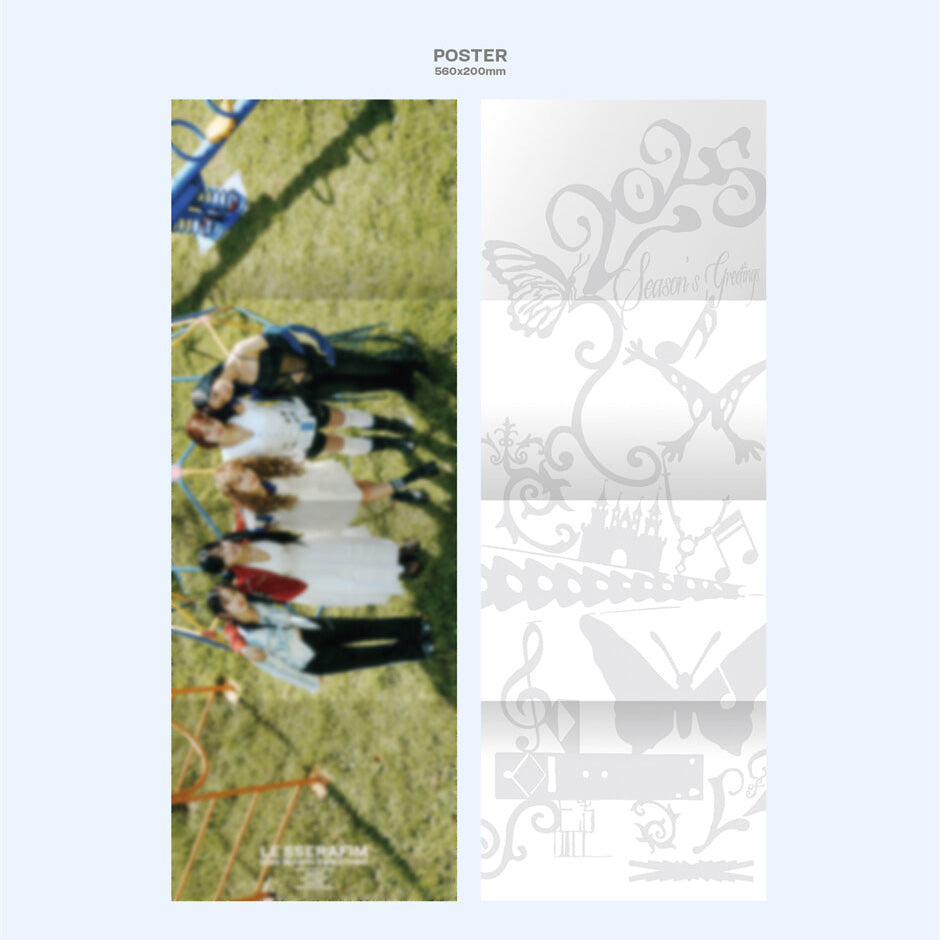 LE SSERAFIM - 2025 Season's Greetings - HYBE Label - Merchandise - Harumio