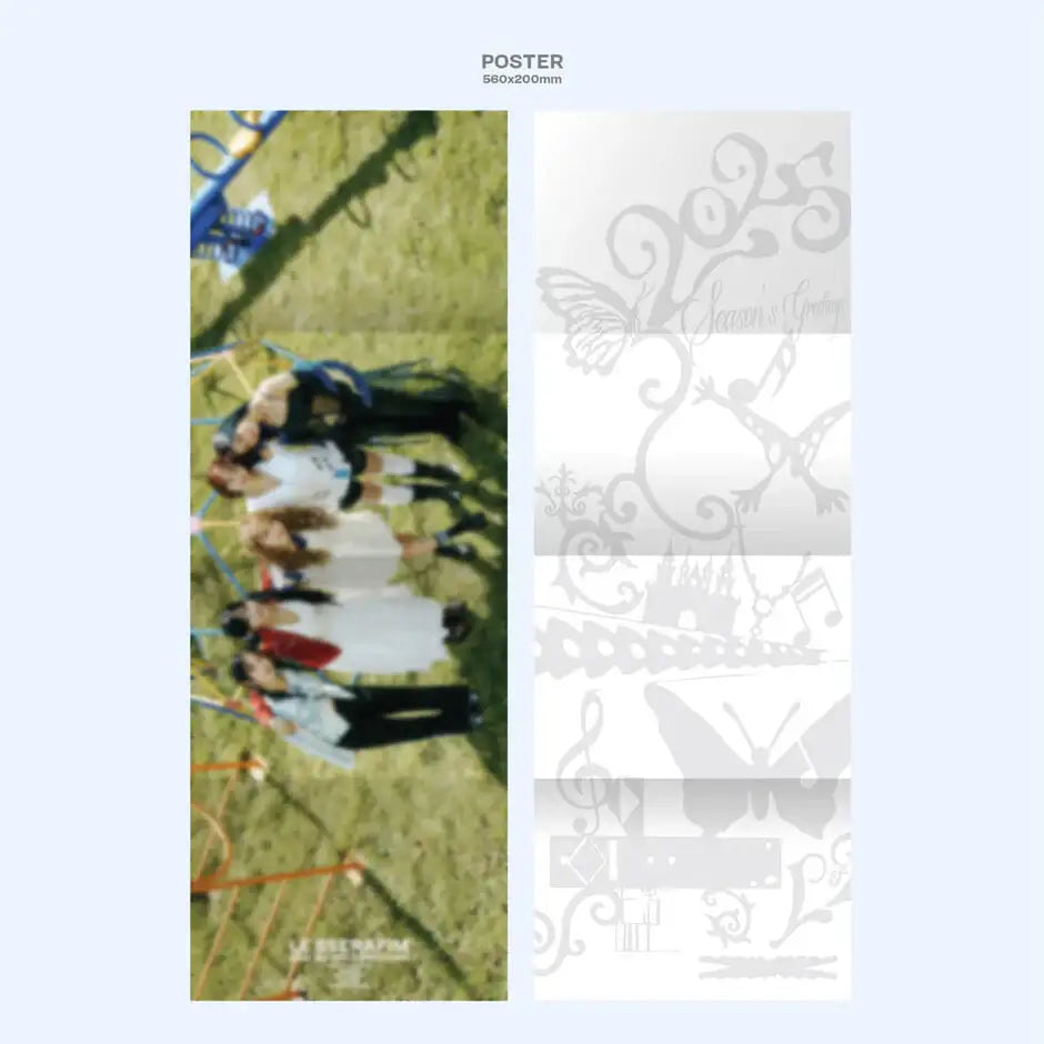 LE SSERAFIM - 2025 Season's Greetings - HYBE Label - Merchandise - Harumio
