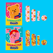 Wiggle Wiggle - Cutie Character Band Set - Wiggle Wiggle - Band Aid - Harumio