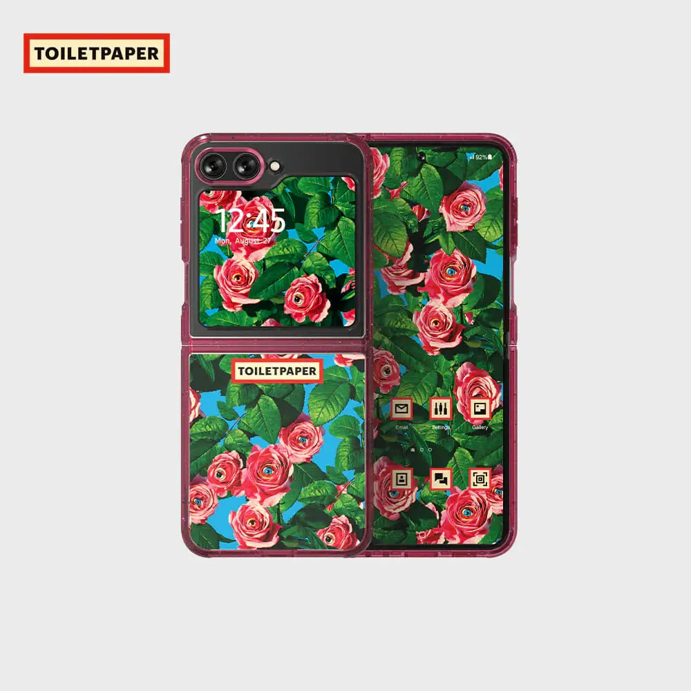 SLBS - Toilet Paper Flower Eco Lens Case (Galaxy Z Flip5) - SLBS - Home & Living, Accessories - Harumio